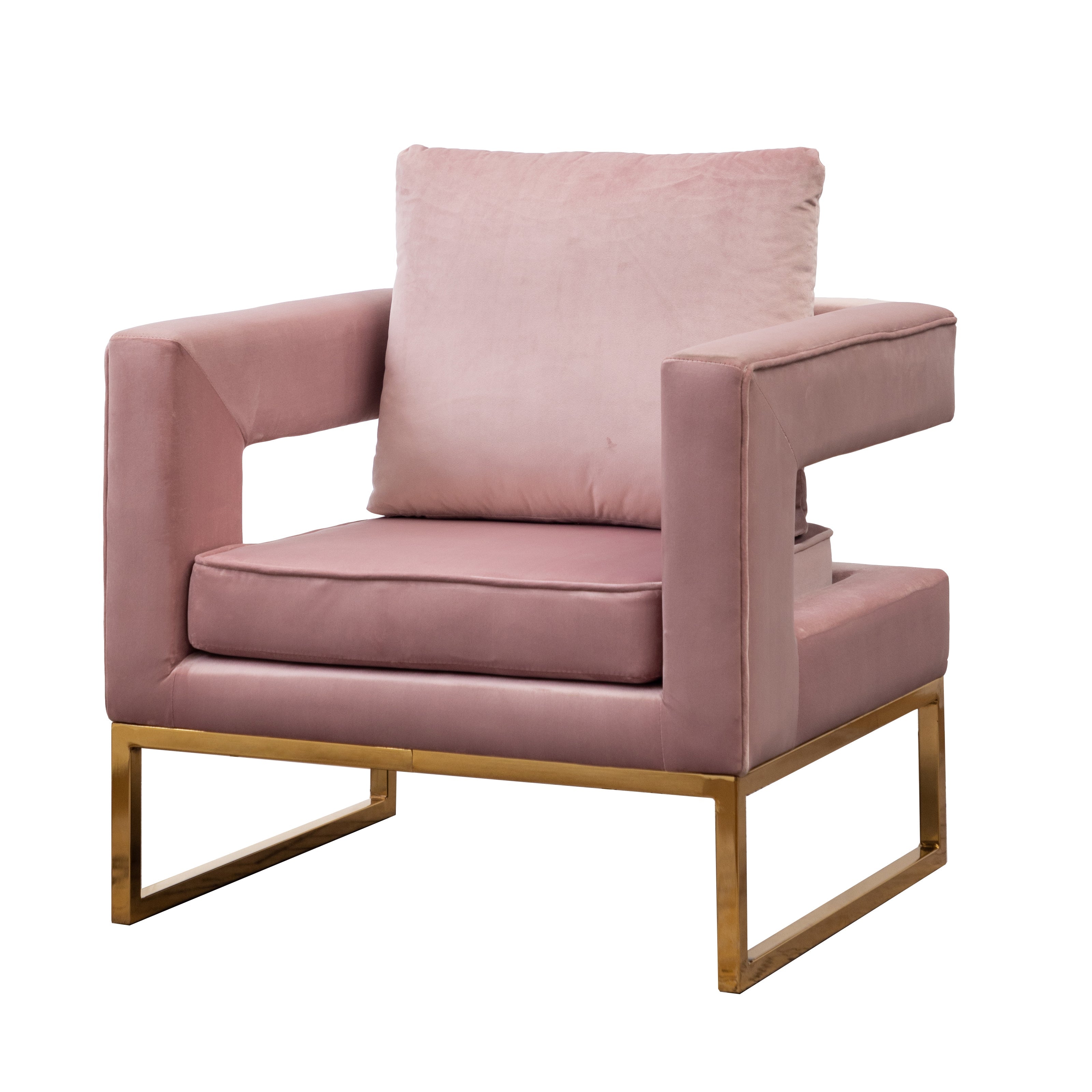 Fauteuil d'appoint contemporain rembourré