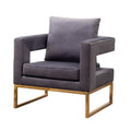 Lenola Contemporary Upholstered Accent Arm Chair
