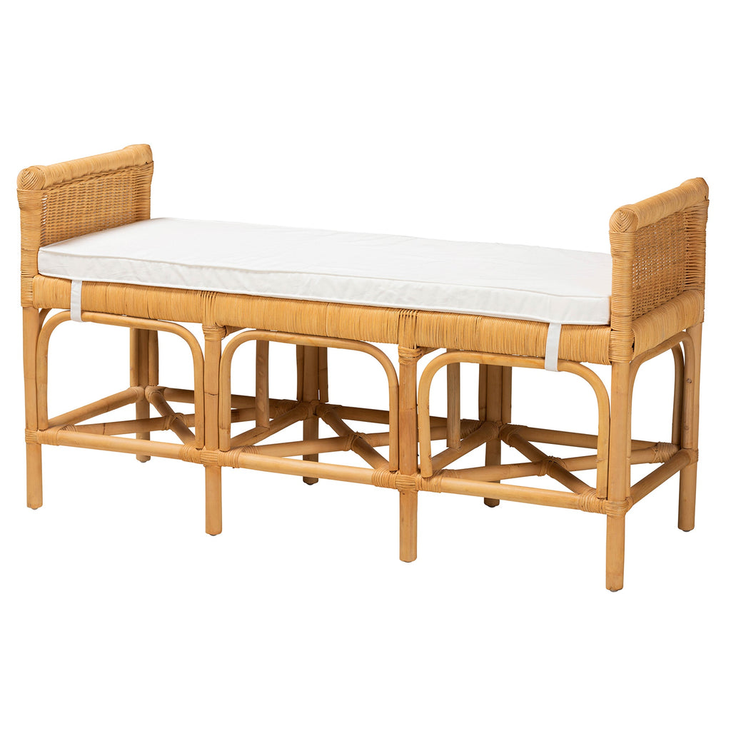 Aoife Rattan Bench