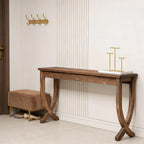 Console d'entrée rustique avec pieds décoratifs