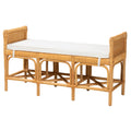 Aoife Rattan Bench
