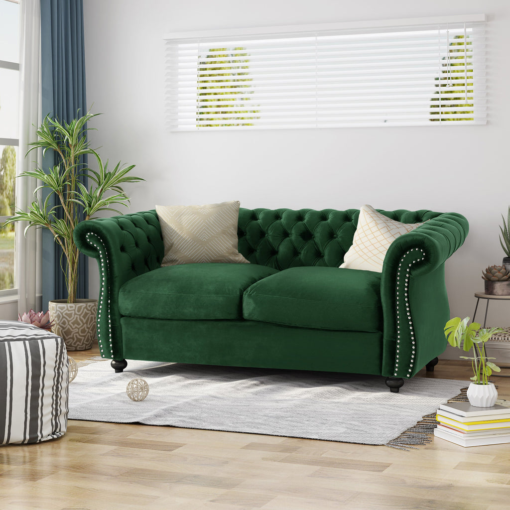 Chesterfield Style Loveseat