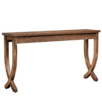 Console d'entrée rustique avec pieds décoratifs